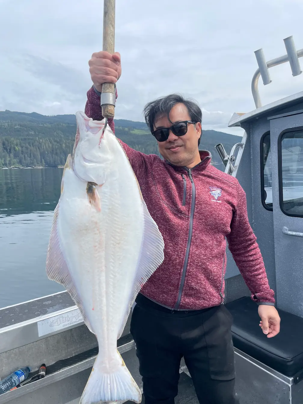 Catch at the dock